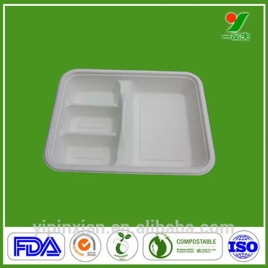 Fast delivery good service biodegradable food container disposable