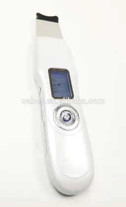 skin care beauty products Ultrasonic + +ION+EMS skin scrubber machine