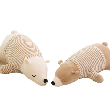 Χαριτωμένο Polar Bear Plush Gusted Anim
