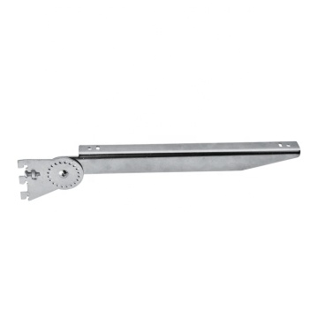 2020 Hot Selling Chrome Rectangular Pipe Holder Bracket - Metal Square Tube Support Brackets 15x30mm