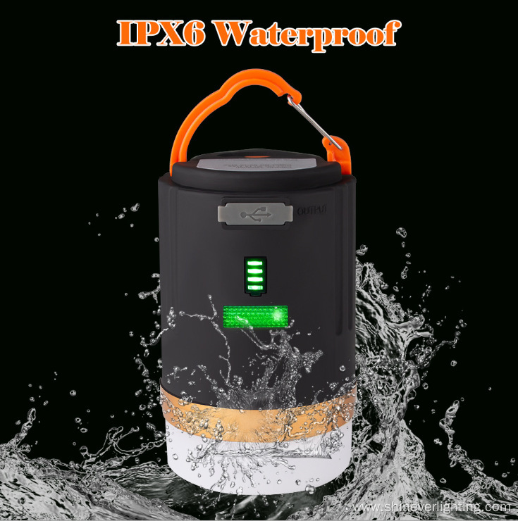 Outdoor Portable Rechargeable Led Camping Lantern lamp