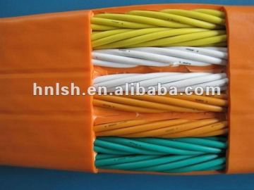 rubber insulated and sheathed flat cable