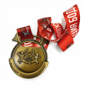 Design Medal di combattimento in metallo in bronzo personalizzato