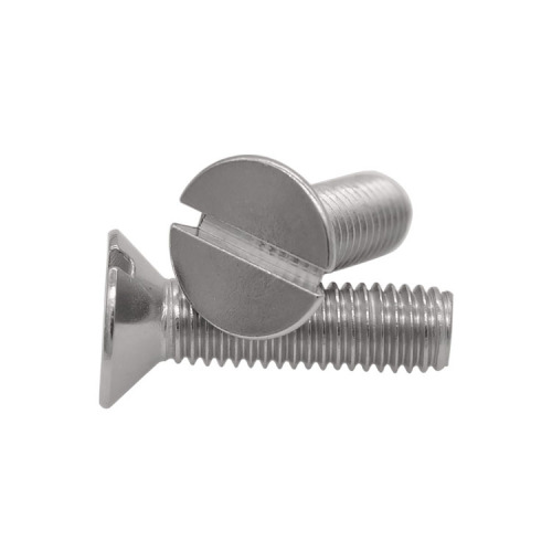 Customized Screw Flat Head Machine Slotted Screw