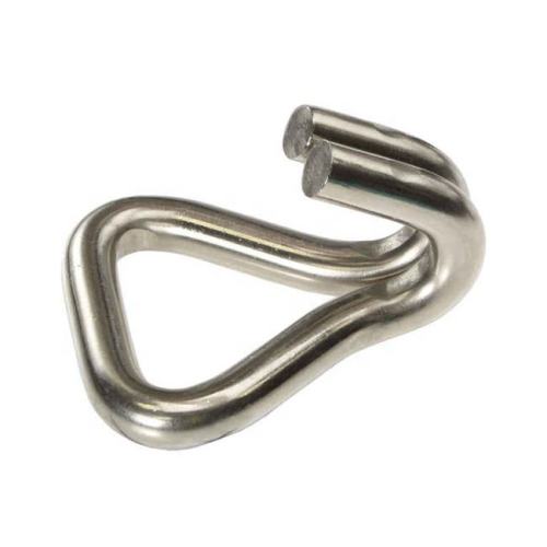 Ratchet Buckle အတွက် Double Wire Metal J Hook