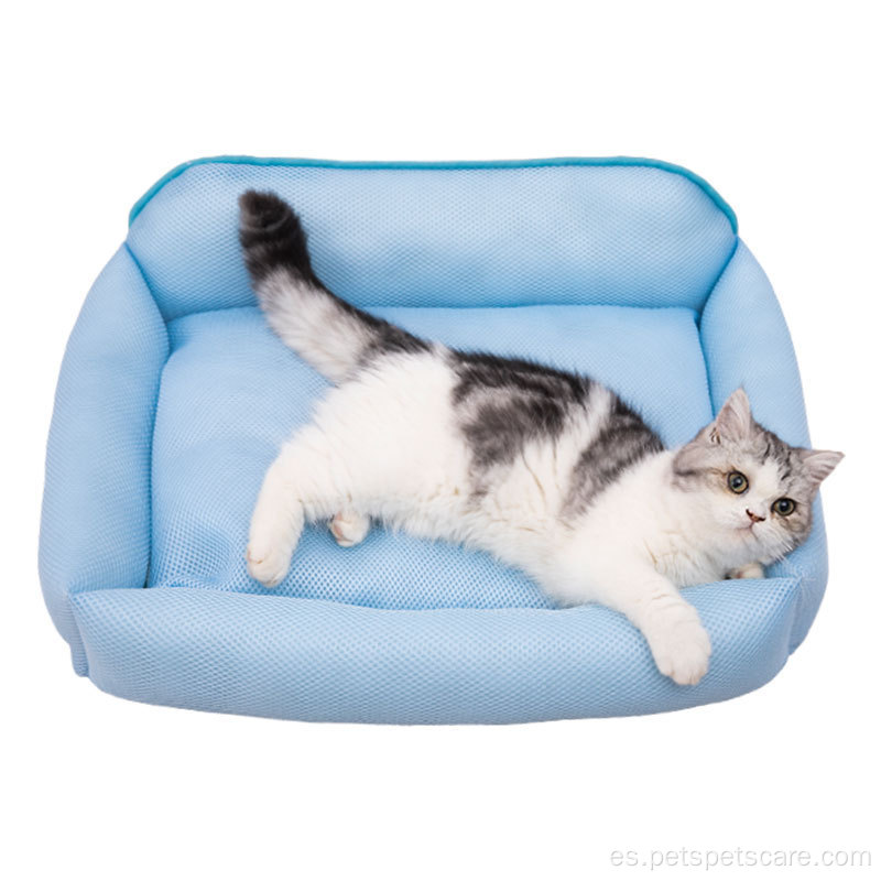 Cama rectangular para gatos Cama para perros Cómoda y fresca Estera