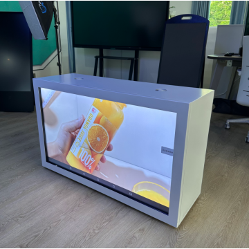 Teknik Ürün Teşhiri için Ultra HD Şeffaf Vitrin