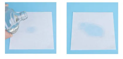 Mirror wiping paper and oil absorbing paper