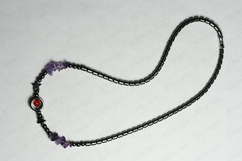 Collier hématite