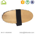 Wood Horse Body Brush with PP Bristle