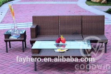 GW0033 Hot sale garden furniture sofa furniture rattan sofa