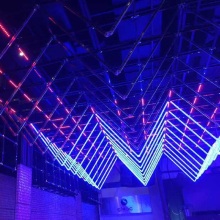 Plná farba DMX512 3D pixel LED trubica svetlo