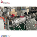 Plastic PE drainage extrusion pipe production line machine