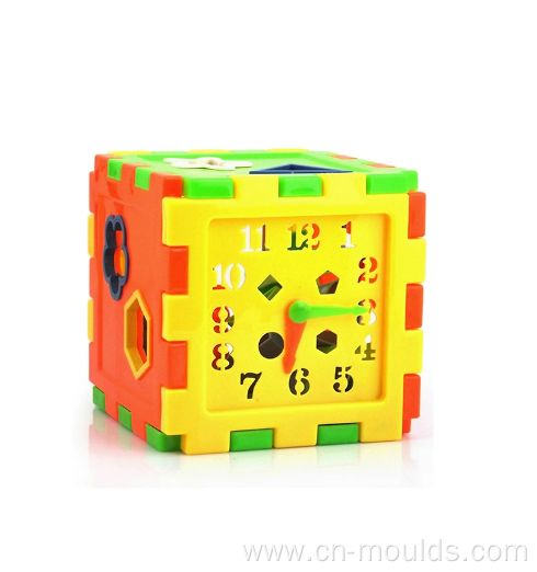 Children's puzzle toy plastic mold