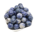 Boules et sphères de sodalite de 12 mm pour l&#39;équilibre de la méditation