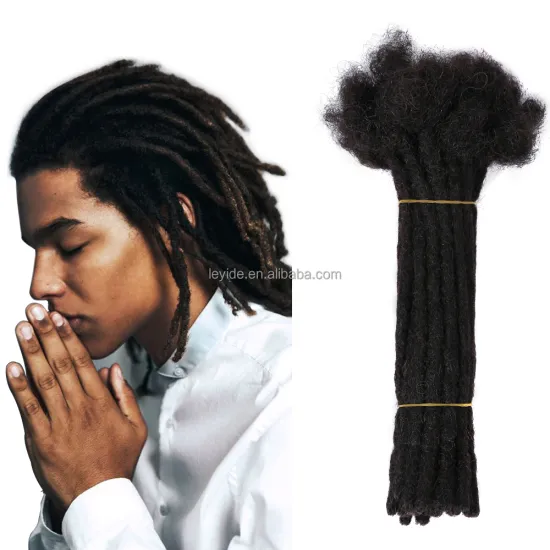 Wholesale Afro Kinky Bulk Human Hair Extensions Virgin Dreadlocks