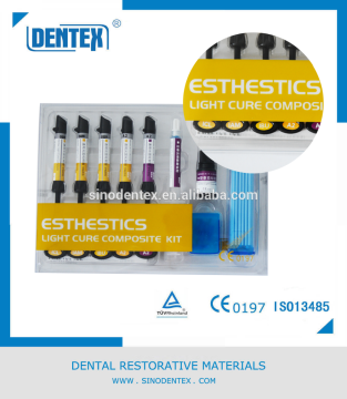 Dental Esthetic composite resin for enamel INC light cure China supplier
