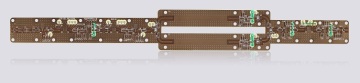 PCB mixte de communications haute fréquence de l'industrie militaire CCL