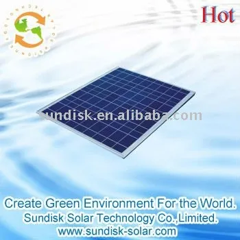 30W 18V solar panel polycrystalline