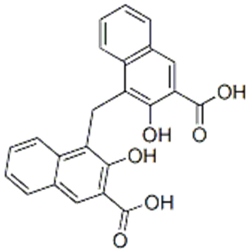 Pamoic zuur CAS 130-85-8