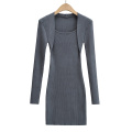 Robe de pull hivernal du corps pour femmes