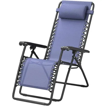China Wholesale Zero Gravity Chair with Headrest and Cup Holder