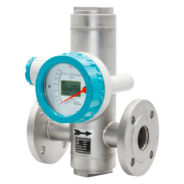 Rotametro area variabile del tubo metallico per misurazione del flusso di gas e acqua