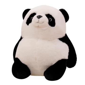 Sitting giant panda plush children's toy sleeping doll