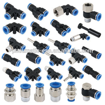 ningbo ESP high quality all kinds of pneumatic fitting plastic components