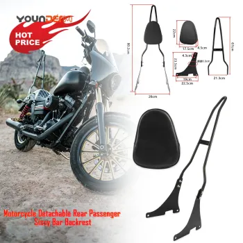 Hot Selling Wholesale Sissy Bars & Backrests for Harley Davidson XL883 XL1200 Softail FXLR 2018