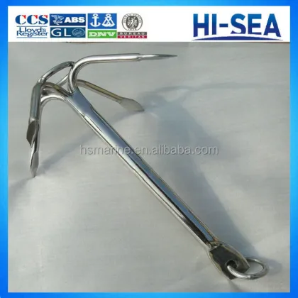Four Claw Grapnel Anchor for Fishing Vessels