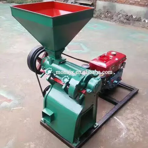 Diesel Engine Maize Flour Grits Making Machine, Corn Degerminator, Grinding Machine Price