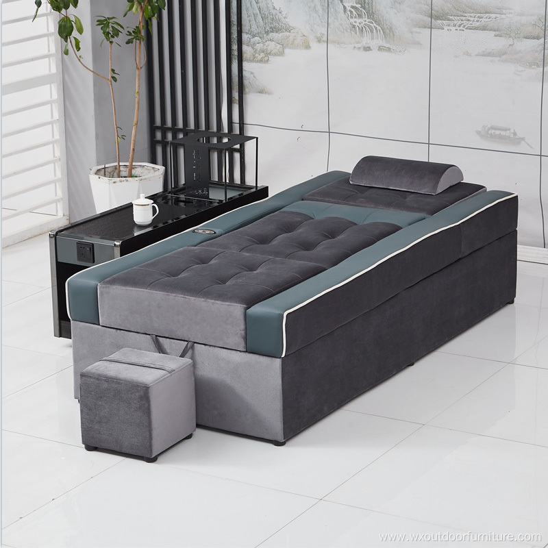 Popular Beauty Nail Salon Furniture No Plumbing Luxury Pink Relax Foot Spa Massage Pedicure Chair