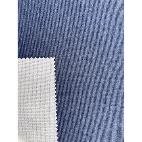 40% bomull 60% polyester Rib tyg