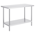 Stainless Steel Prep Table With Under Shelf