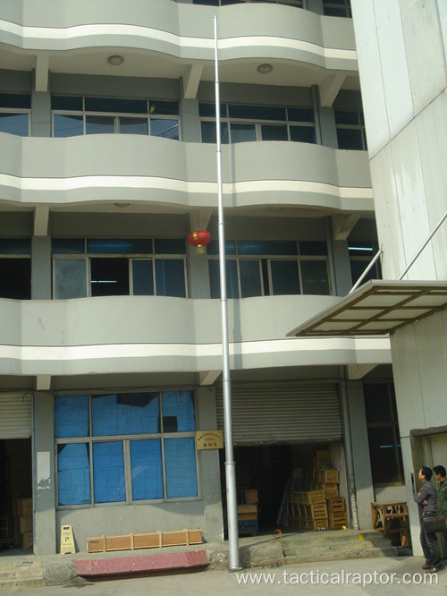 8meter non-locking Pneumatic Mast