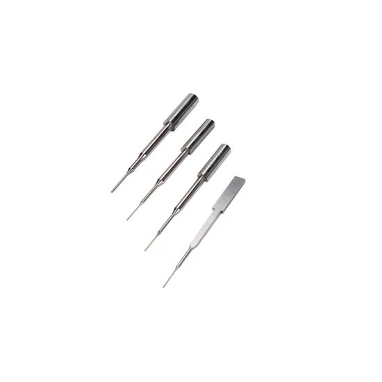 D-shape ejector pins ejector punches Misumi standard ejector pins manufacturing