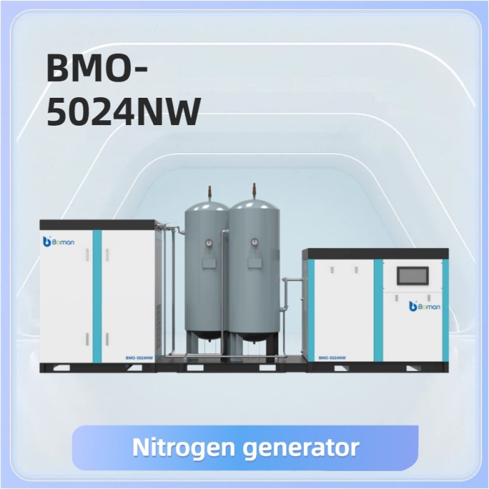 40KW Lazer Kesim için Yüksek Performanslı Azot Jeneratörü