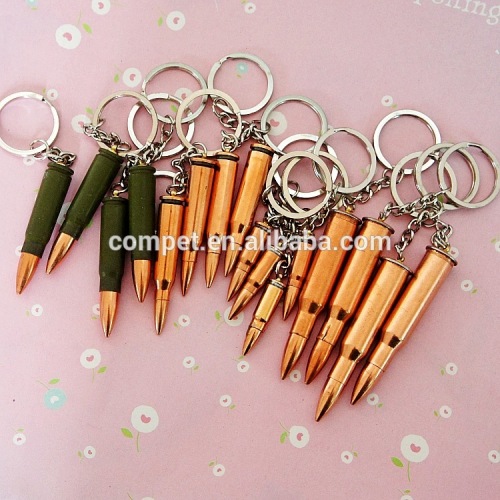 Bullet military model gift keychain