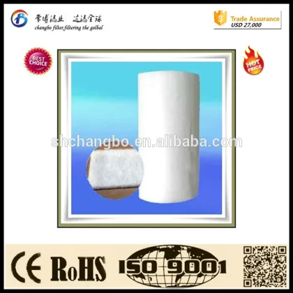 nonwoven fabric filter media/needle punched hard filter media