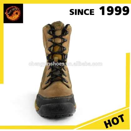 Wholesale price leather men outdoor winter tooling Hunting boots for Hunter