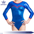 Topdan Gimnastika Qızlar rhinestone gimnastika leotard