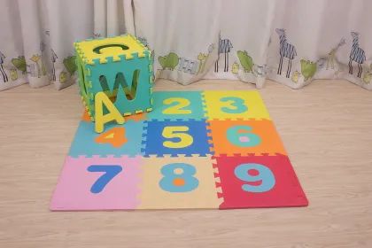 Soft Play Mats for Baby Safety and Toy Fun