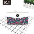 Custom dancing butterflies style PU leather handbag cosmetic bag pencil case&bag multifunctional bag