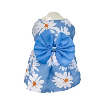 Spring-Summer Pet Clothing: Dogs Skirts, Jumpers & Dresses with Bow Ties