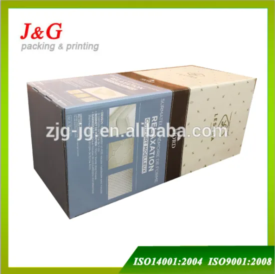 Big corrugated carton matt laminated paper packaging