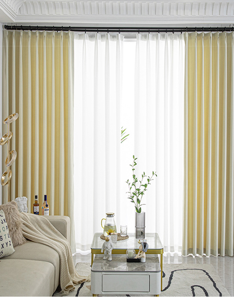 Blackout High-precision Three anti-cloth Jacquard Curtain