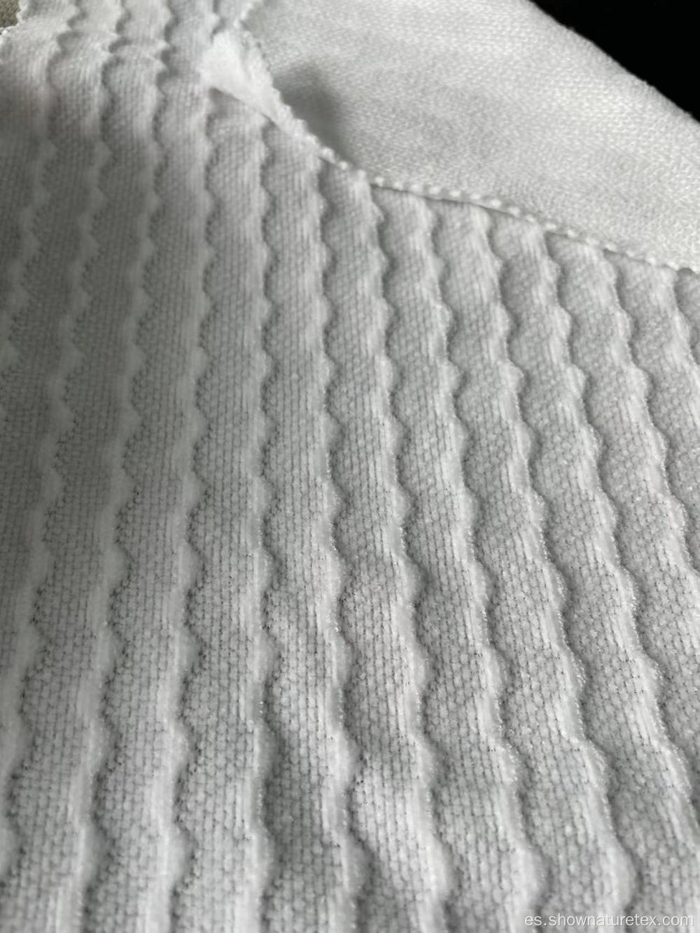 Tela de suéter de Chenilla con Spandex