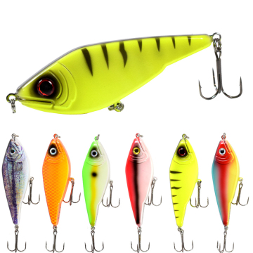 Big Game Fishing Lures: 120mm 52g Pencil Bait, Vib Crank Bait for Pike
