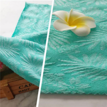 Skin-friendly Feather pattern designs Jacquard Print Fabric